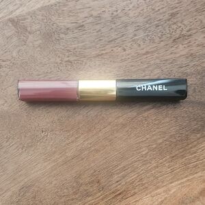 CHANEL Lip Gloss - Elegant Pink and Black
